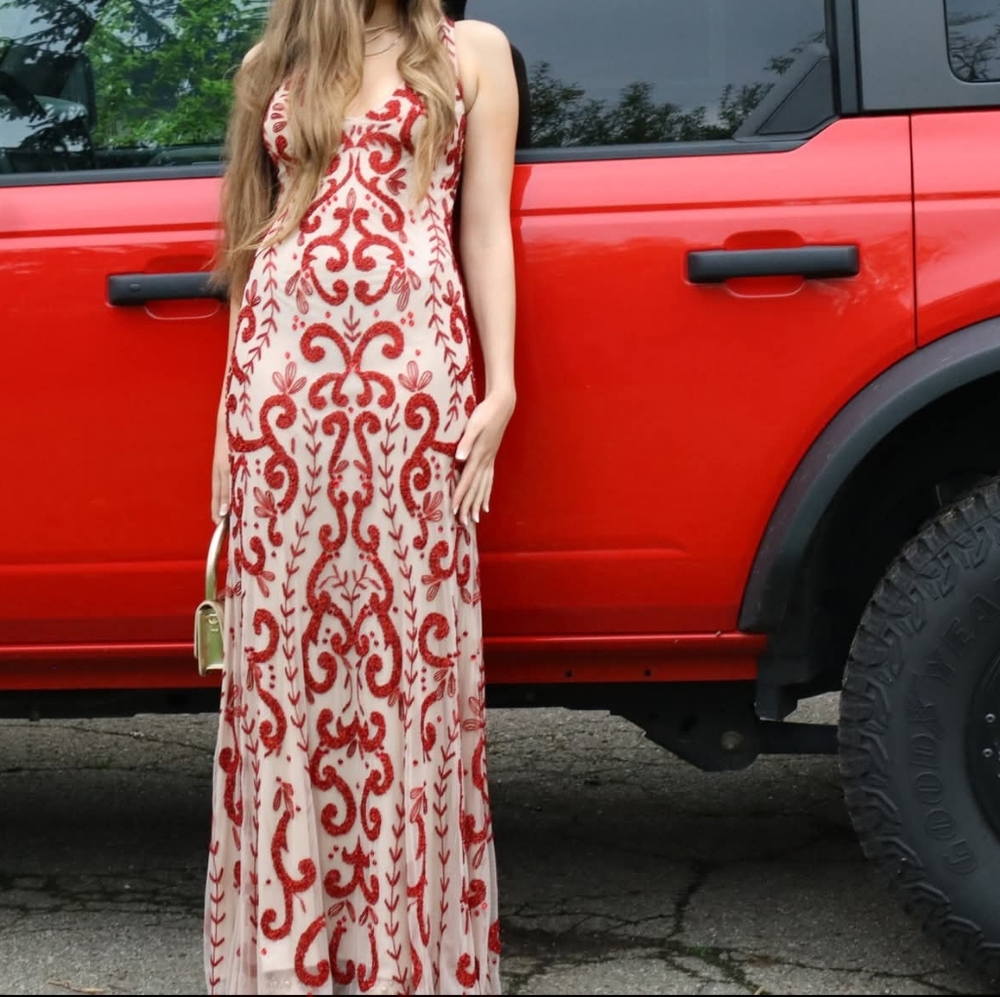 Red Evening, Valentines, Prom Dress